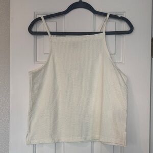 NWT Madewell Ivory Square Neck Tank size Small